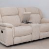 flora 7 seater fabric recliner sofa (3+2+1+1)