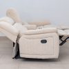 flora 7 seater fabric recliner sofa (3+2+1+1)