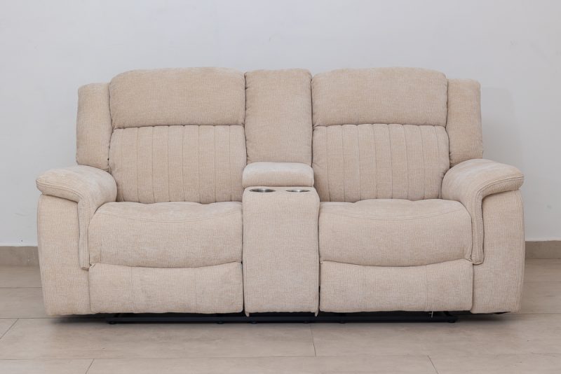 flora 7 seater fabric recliner sofa (3+2+1+1)