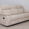 flora 7 seater fabric recliner sofa (3+2+1+1)