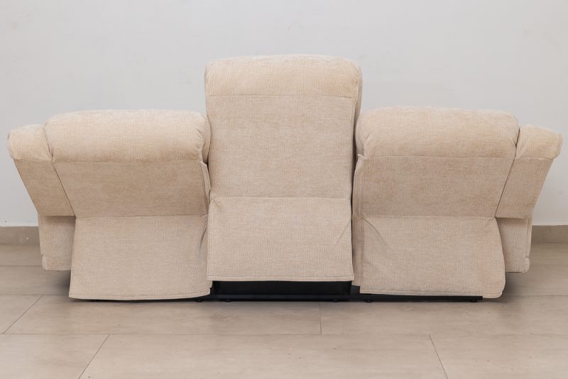 flora 7 seater fabric recliner sofa (3+2+1+1)
