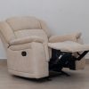 flora 7 seater fabric recliner sofa (3+2+1+1)