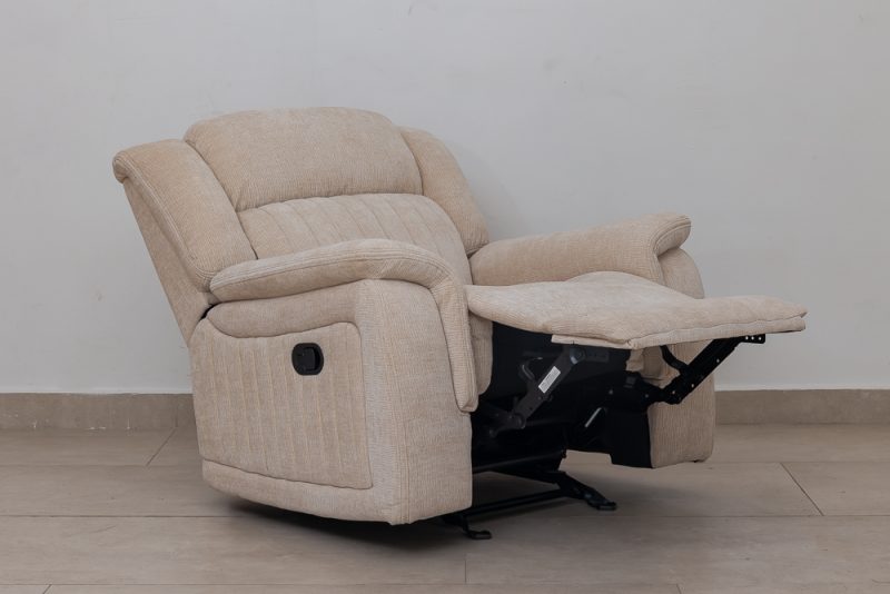 flora 7 seater fabric recliner sofa (3+2+1+1)