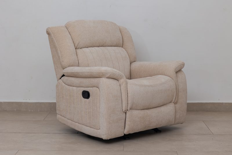 flora 7 seater fabric recliner sofa (3+2+1+1)