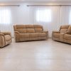 flora 7 seater fabric recliner sofa (3+2+1+1)