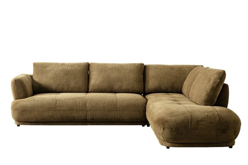 braylen fabric corner sofa + 2 accent chairs