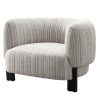 braylen fabric corner sofa + 2 accent chairs