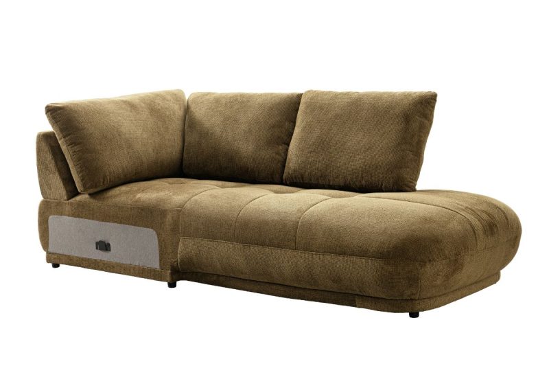 braylen fabric corner sofa + 2 accent chairs