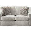 phillipe 7 seater fabric sofa (3+2+1+1) + 2 ottomans