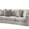 phillipe 7 seater fabric sofa (3+2+1+1) + 2 ottomans