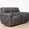 hurst 7 seater fabric recliner sofa (3+2+1+1)