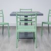 accra outdoor dining table + 4 trent chairs (copy)