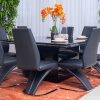 divano dining table + 8 chairs