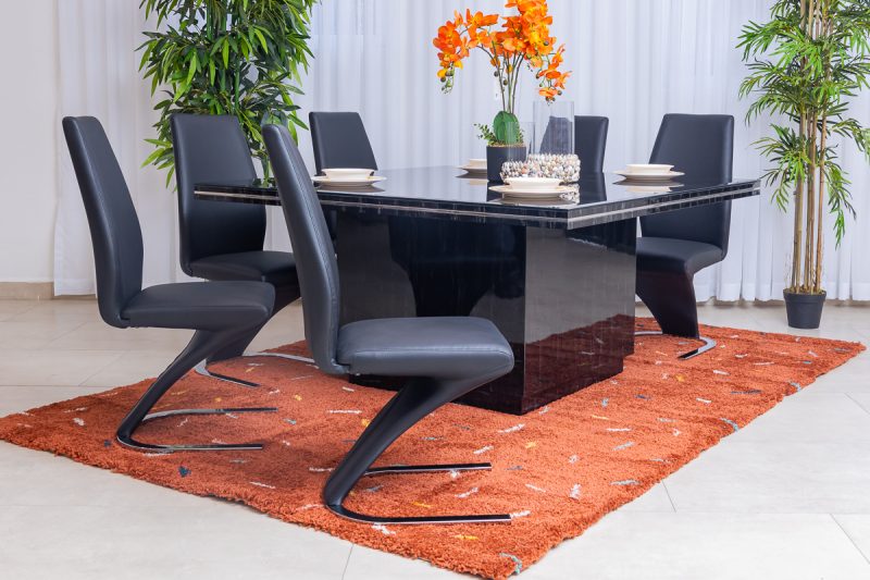 divano dining table + 8 chairs