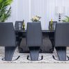 divano dining table + 8 chairs