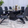 divano dining table + 8 chairs