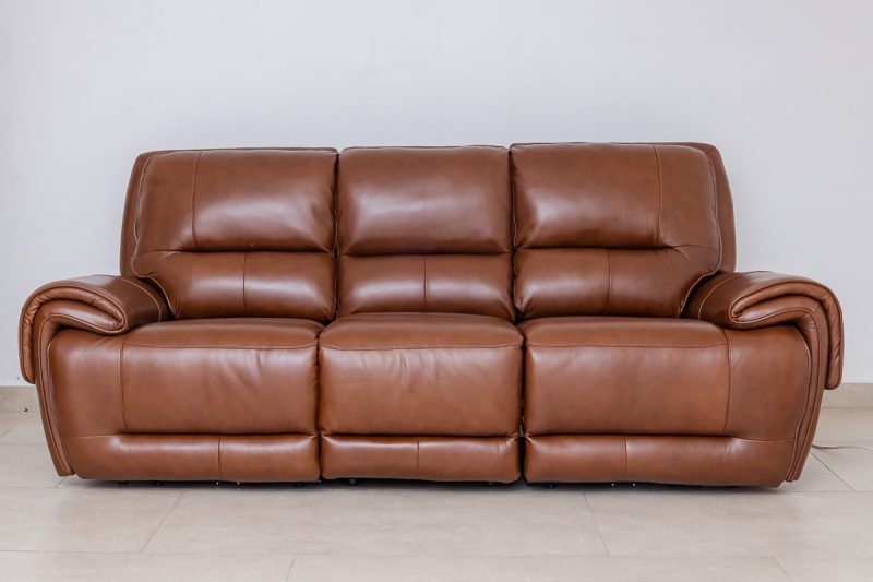 novara 7 seater leather recliner (3+2+1+1)