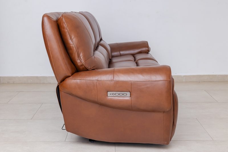 novara 7 seater leather recliner (3+2+1+1)