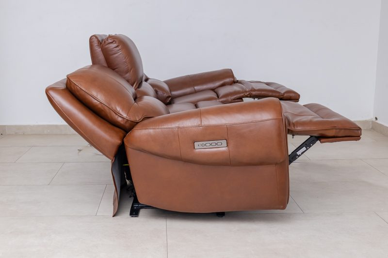 novara 7 seater leather recliner (3+2+1+1)