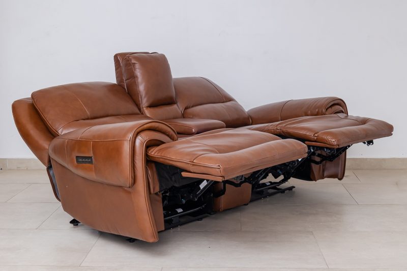 novara 7 seater leather recliner (3+2+1+1)