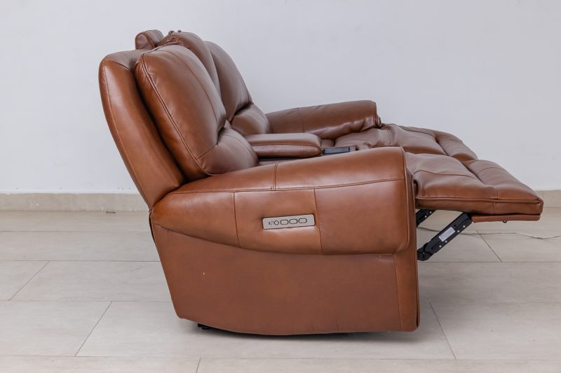 novara 7 seater leather recliner (3+2+1+1)