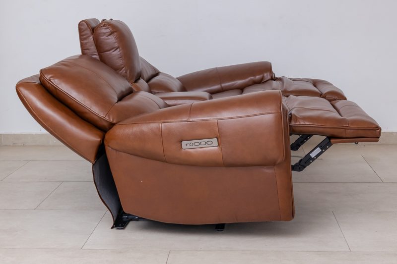 novara 7 seater leather recliner (3+2+1+1)