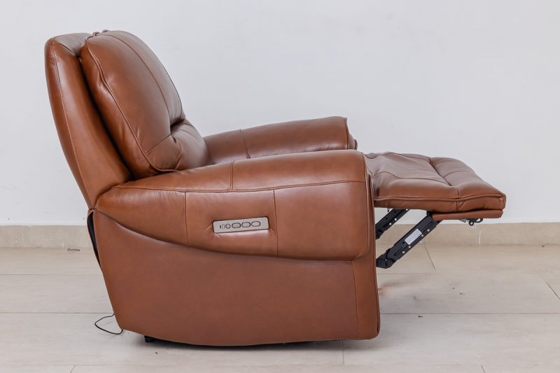 novara 7 seater leather recliner (3+2+1+1)