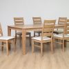 shila dining table + 6 chairs