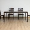 jordan dining table + 6 chairs