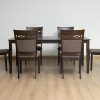 jordan dining table + 6 chairs