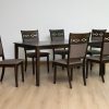 jordan dining table + 6 chairs