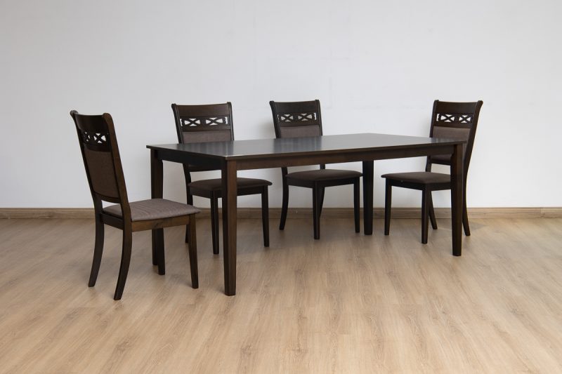 jordan dining table + 6 chairs