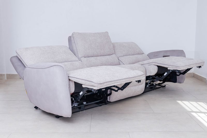 seville 7 seater leather recliner (3+2+1+1)