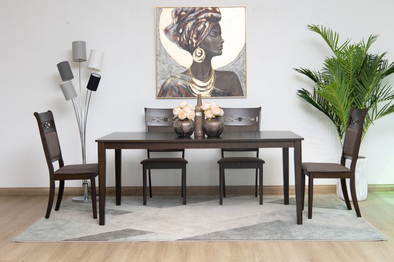 jordan dining table + 6 chairs