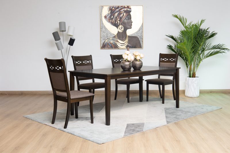 jordan dining table + 6 chairs