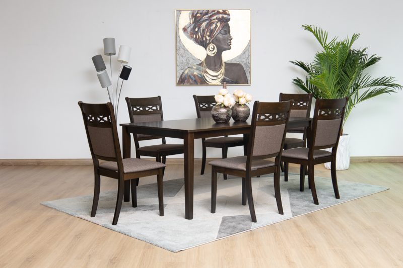 jordan dining table + 6 chairs