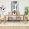 shila dining table + 6 chairs