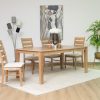 shila dining table + 6 chairs