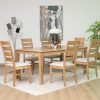 shila dining table + 6 chairs