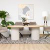 jasmine dining table + 6 brinkley chairs