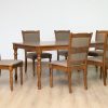 bavora dining table + 6 chairs