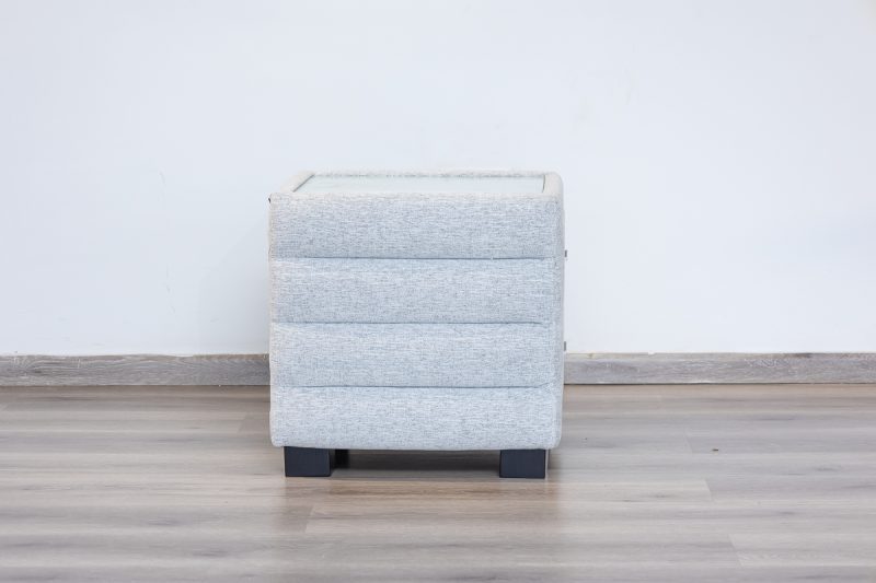 elena king bed + 2 nightstands