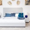 elena queen bed + 2 nightstands