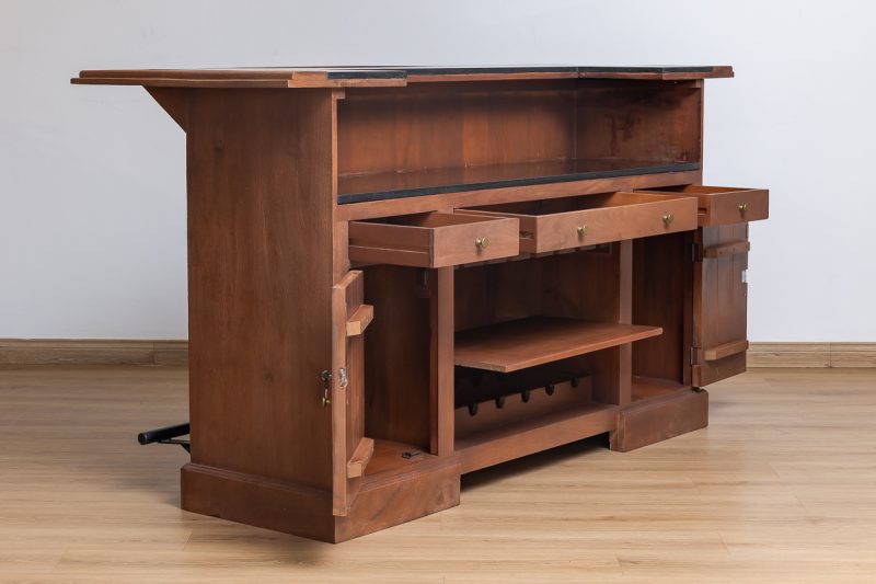 garrison bar cabinet