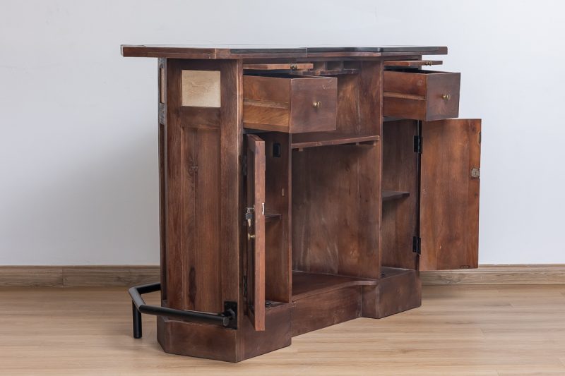 santa fe bar cabinet