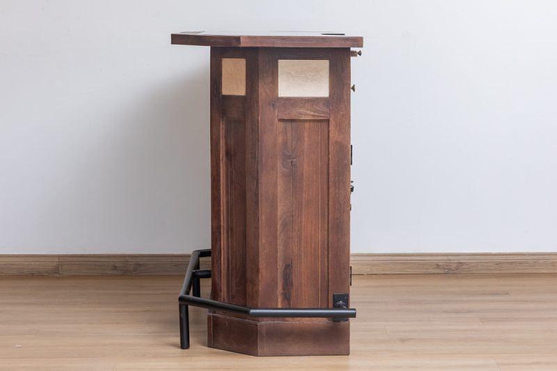 santa fe bar cabinet
