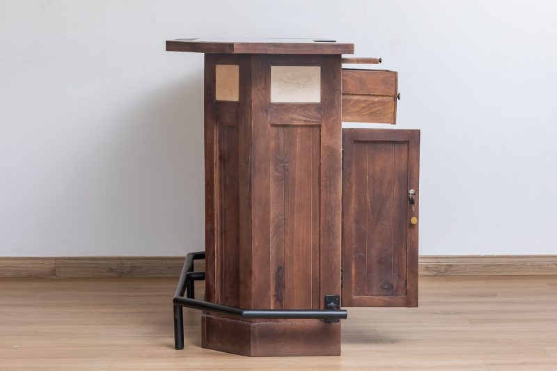 santa fe bar cabinet