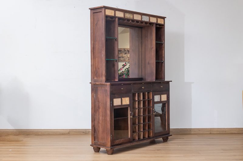santa fe high level bar cabinet