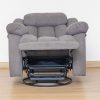 malta single swivel recliner