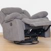 malta single swivel recliner